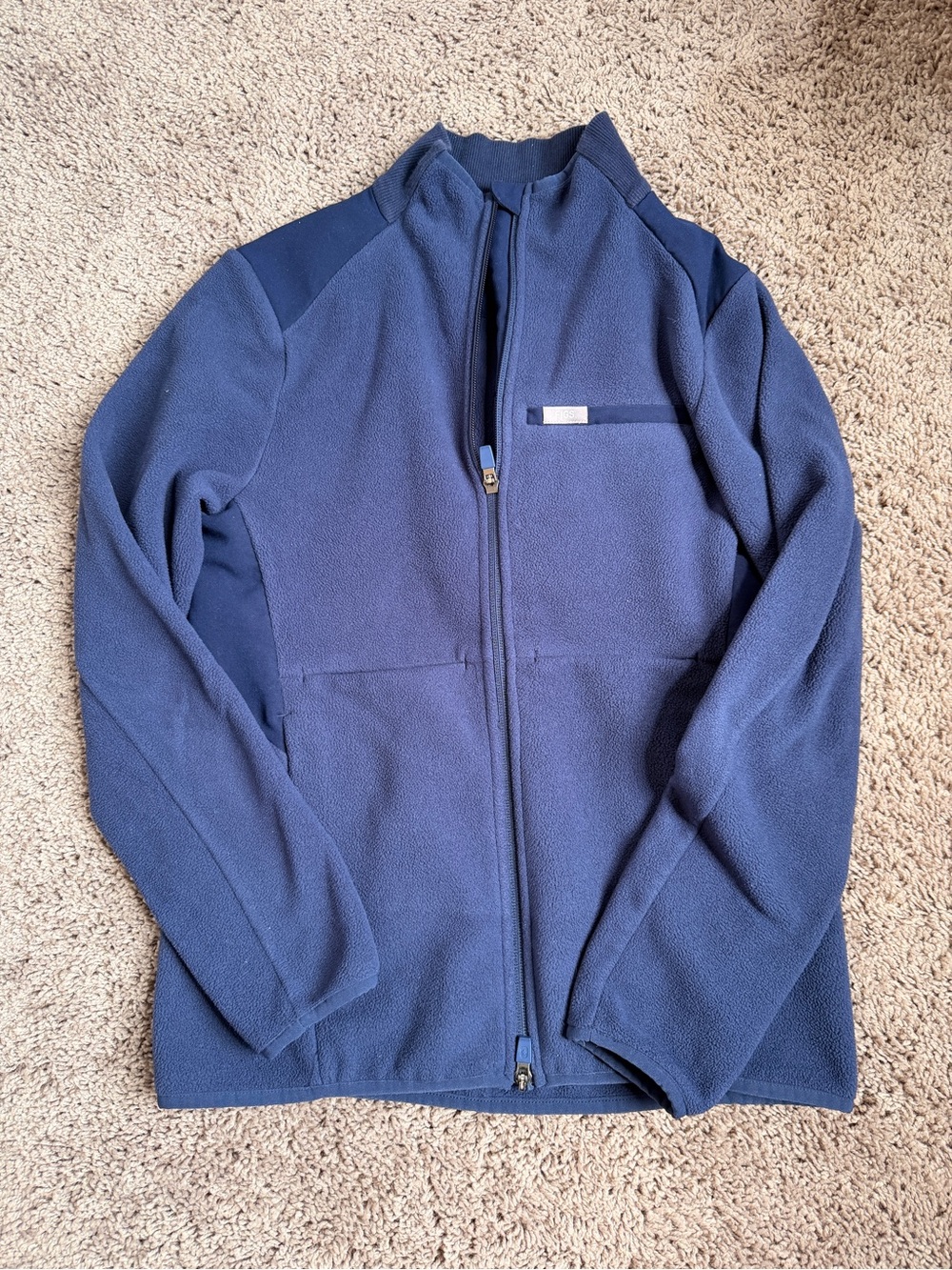Figs On-Shift Fleece Jacket Navy XS